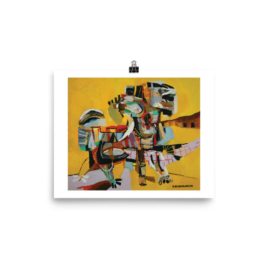 "A Song for the Sun, the Moon" art print