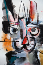 Load image into Gallery viewer, Black and White Cat
